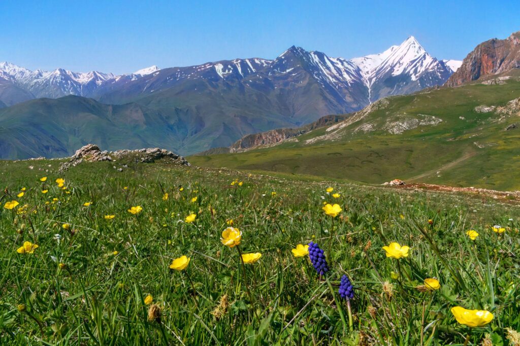 azerbaijan caucasus mountains