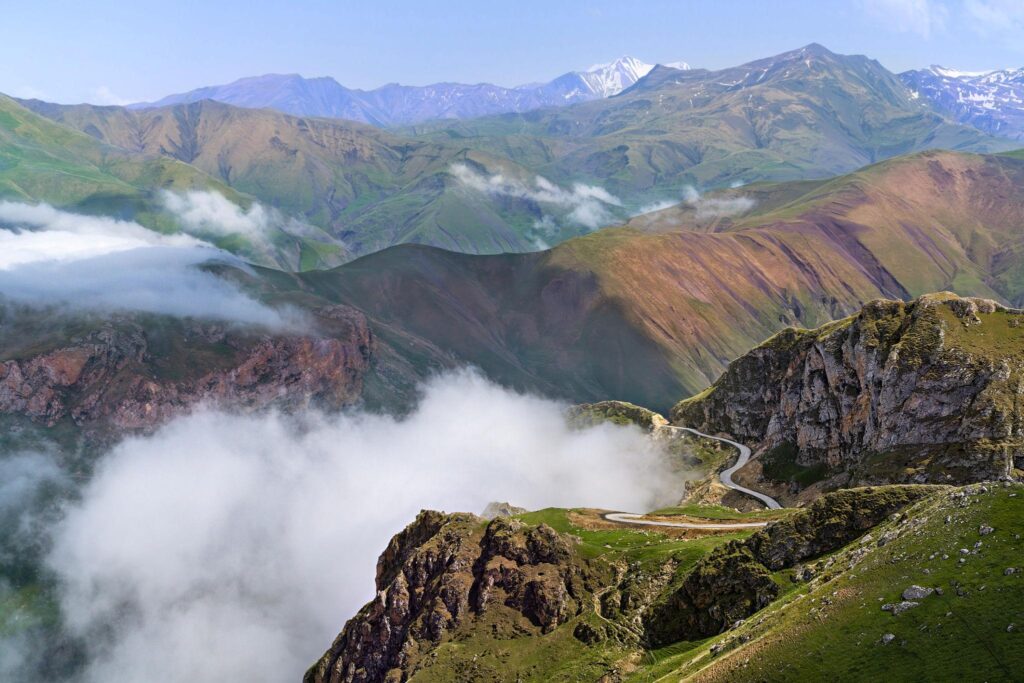 azerbaijan caucasus mountains