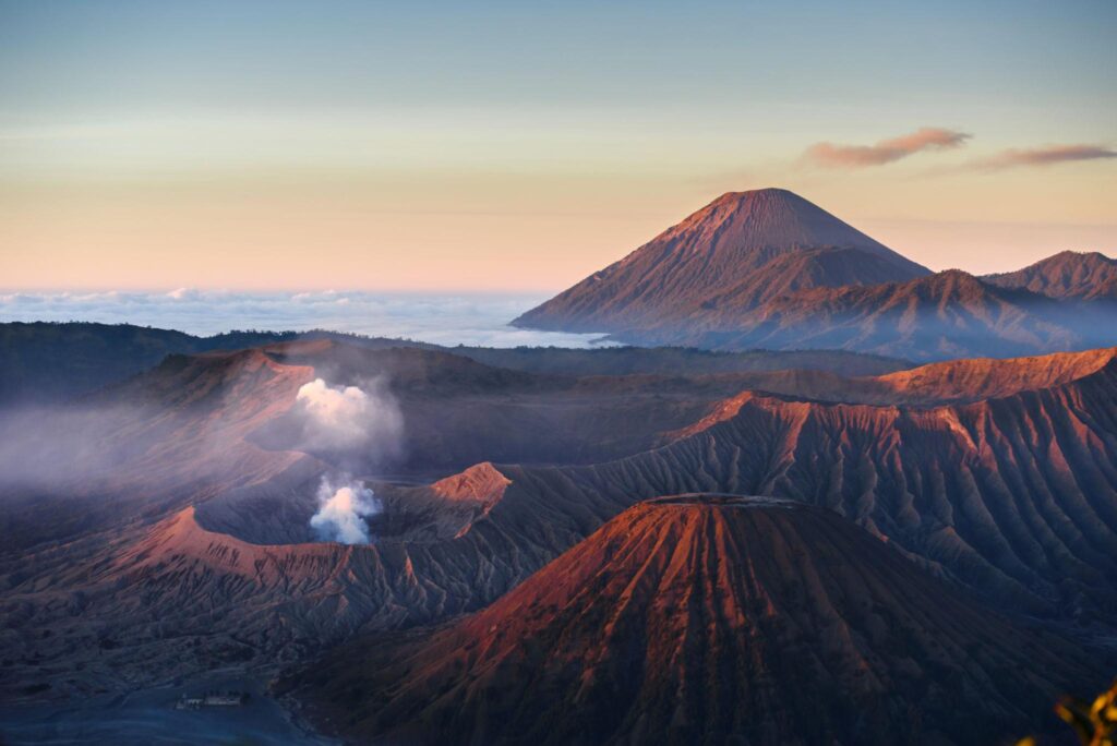 indonesia mount bromo morning sunrise
