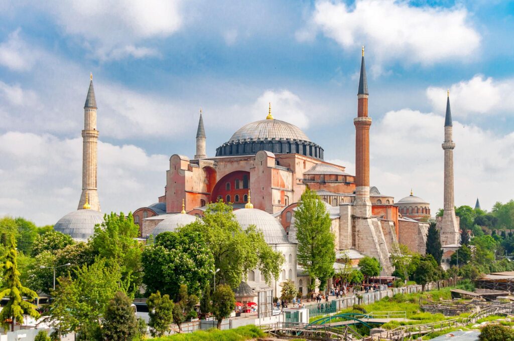 turkiye hagia sophia or ayasofya mosque, istanbul.