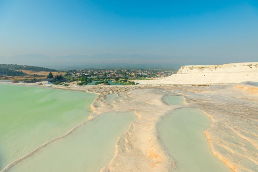 turkiye pamukkale thermal pools
