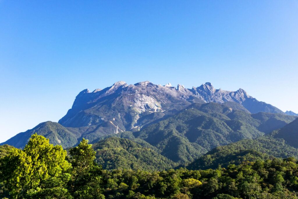 kundasang view of mount kinabalu