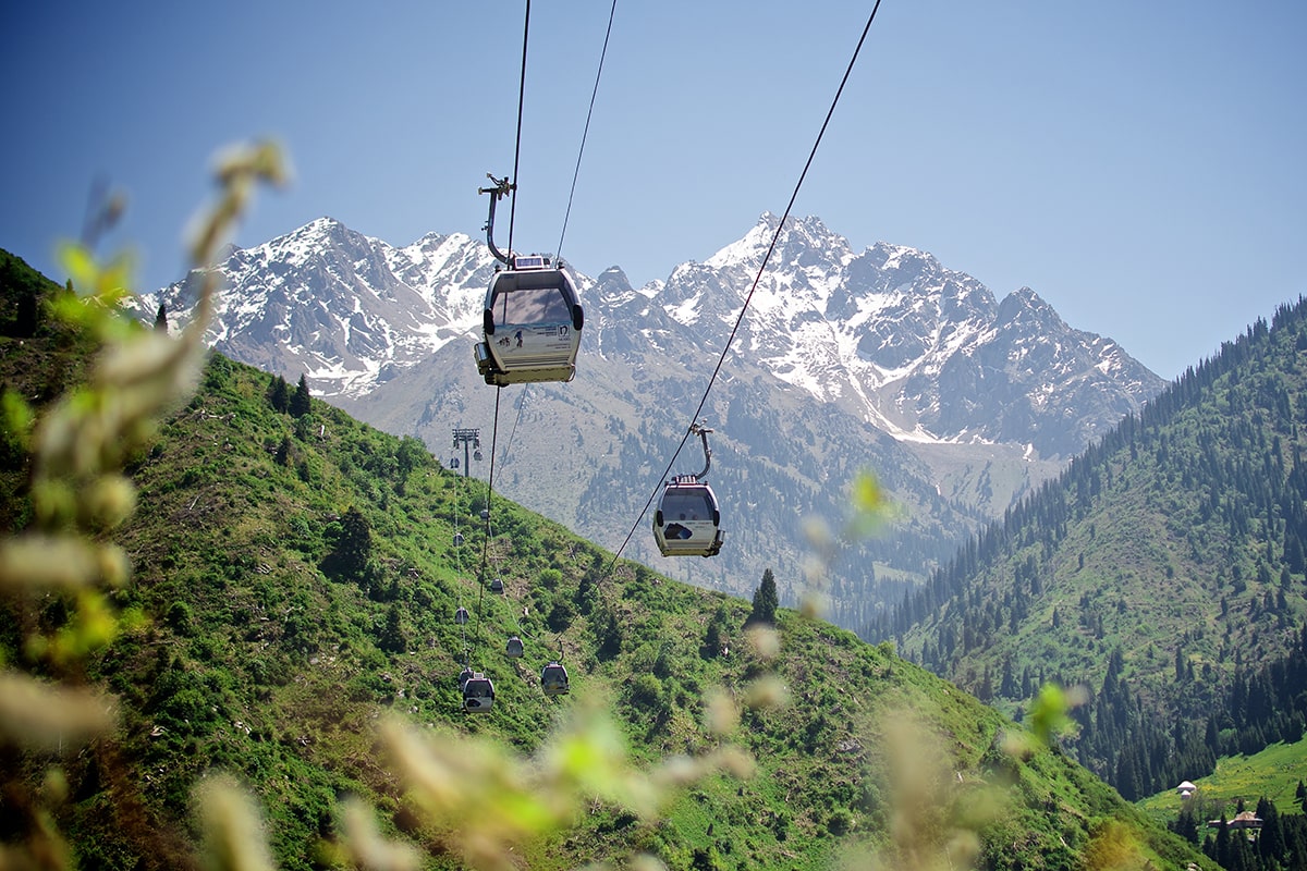 shymbulak cable car